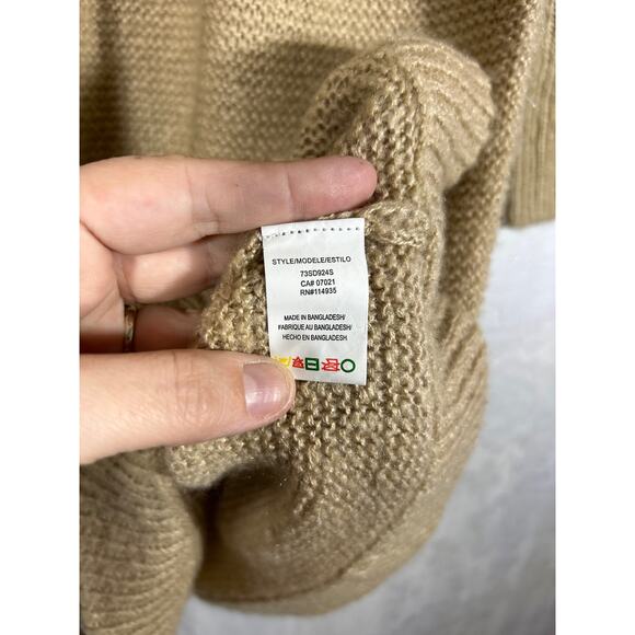 RD Style Turtleneck Sweater Dress XS Tan - Picture 7 of 10